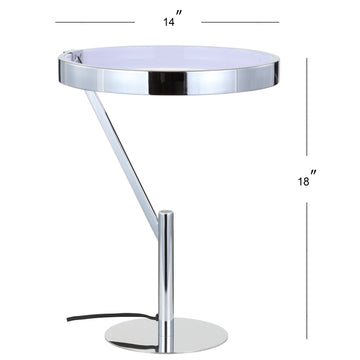 Owen 18" Integrated LED Metal Table Lamp - JONATHAN Y